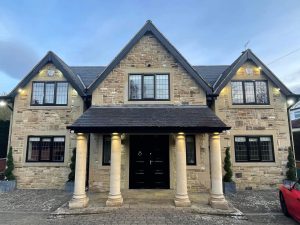 After picture - uPVC window and door respraying in Durham